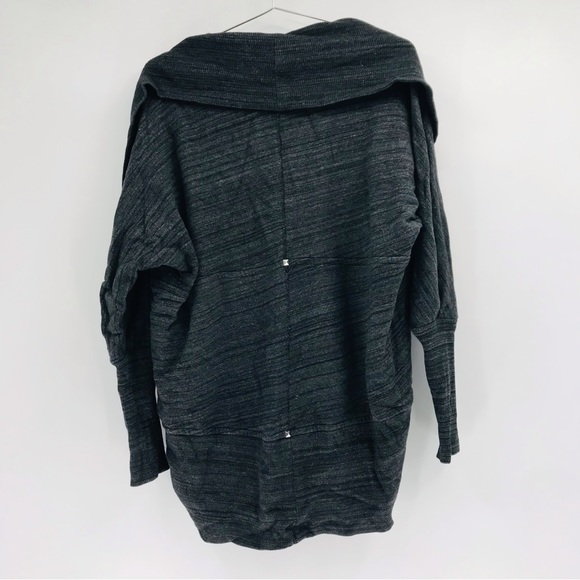 Wilfred Cardigan Diderot Open Front Marled Grey Size Small - Picture 6 of 6